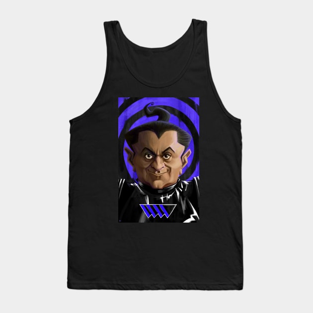 Oompa Loompa Black Tank Top by metmangindaan